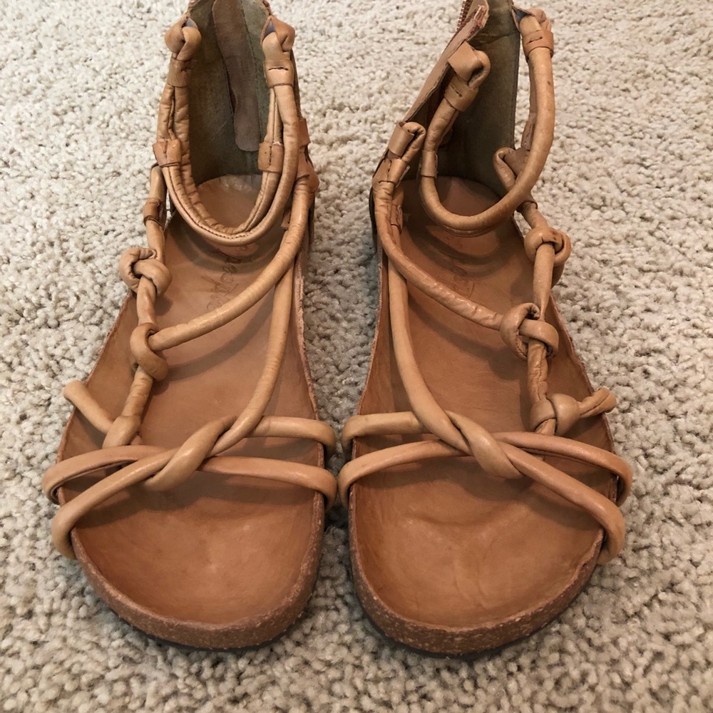 Free people tan shoes!